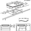 Electrolux - EH80KB7CSC - Induktionshäll 800 SenseBoil & Fry SaphirMatt