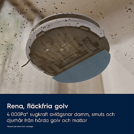 Electrolux - ER71HW1UG - Robotdammsugare med mopp, LIDAR och appstyrning - Outlet