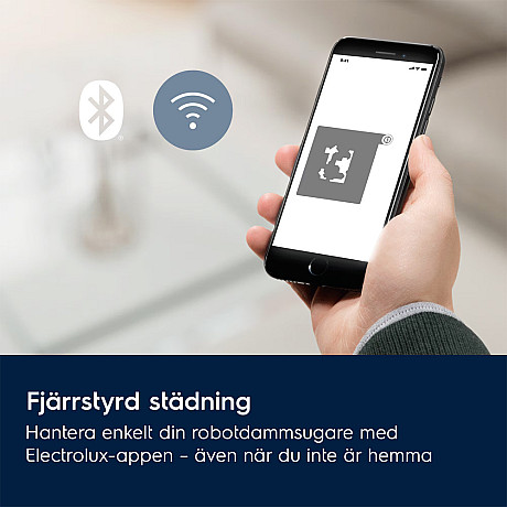 Electrolux - ER71HW1UG - Robotdammsugare med mopp, LIDAR och appstyrning - Outlet