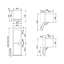 SMEG - FAB32LBL6 - Svart, 50's style & NoFrost 