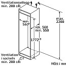 Bosch - GIN81VEE0 - Serie 4 - Passar IKEA Metod - Outlet