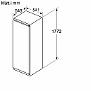 Siemens - KI81RNSE0 - Passar IKEA Metod - Outlet