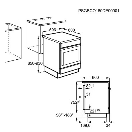Electrolux - LKI66890SX -SteamBake & Pyrolytisk rengöring - Outlet
