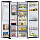 Samsung - RS68CG885DB1EF, Svart, 178 cm hög, Inbyggd ismaskin - Outlet