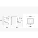 Samsung - WD11DG5B15BBEE  - Outlet med mindre skönhetsfel