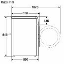 Bosch - WGG246ZLSN - Outlet med mindre skönhetsfel