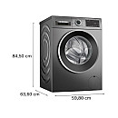 Bosch - WGG246ZRDN Antracitgrå - Outlet