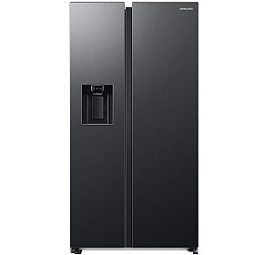 Kyl över frys Samsung - RS68CG885DB1EF, Svart, 178 cm hög, Inbyggd ismaskin - Outlet med mindre skönhetsfel