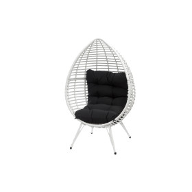 4living - Garden Chair Rattan Egg White