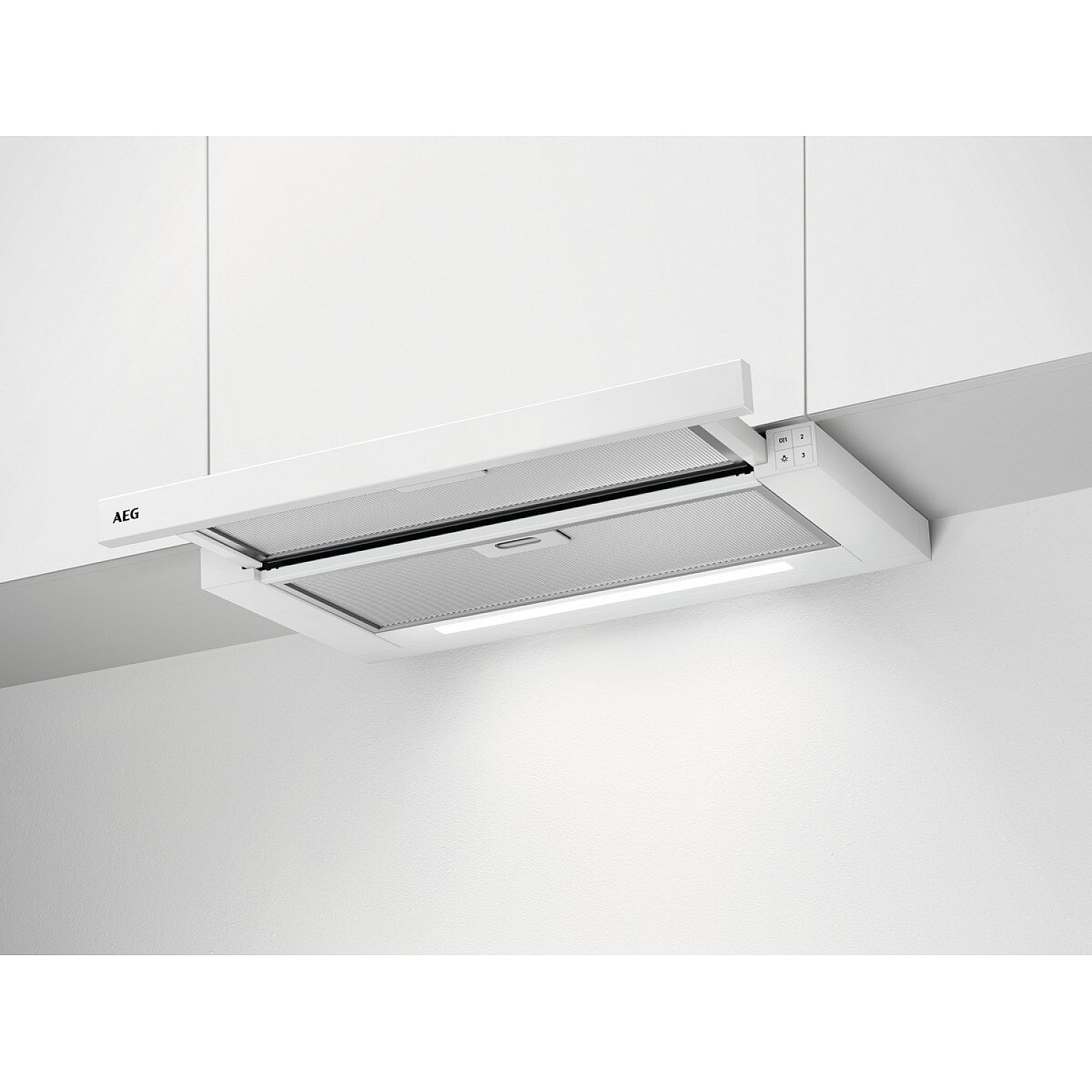 Aeg underbyggnadsfläkt dpe5650w extractiontech plus utdragbar köksfläkt