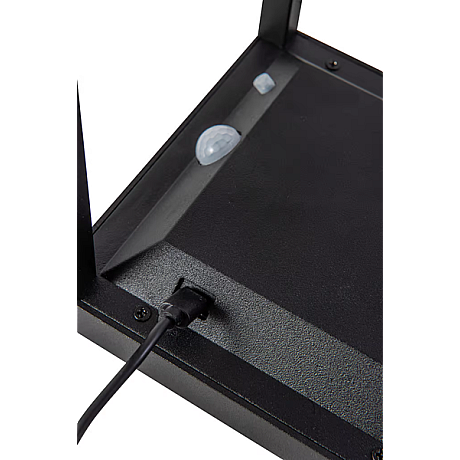 Airam - Pilar solar-stolplampa, USB-laddningsbar