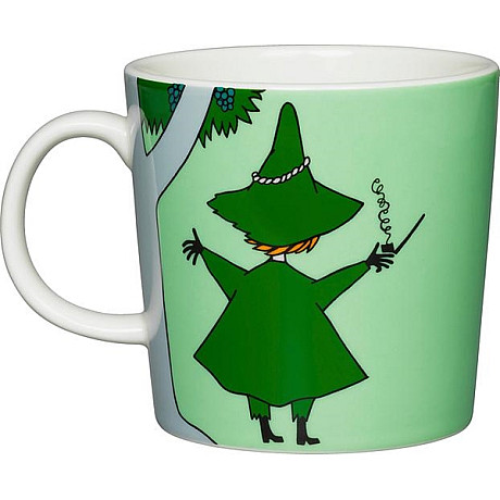 Arabia - Mumin Snusmumriken mugg 30 cl, grön