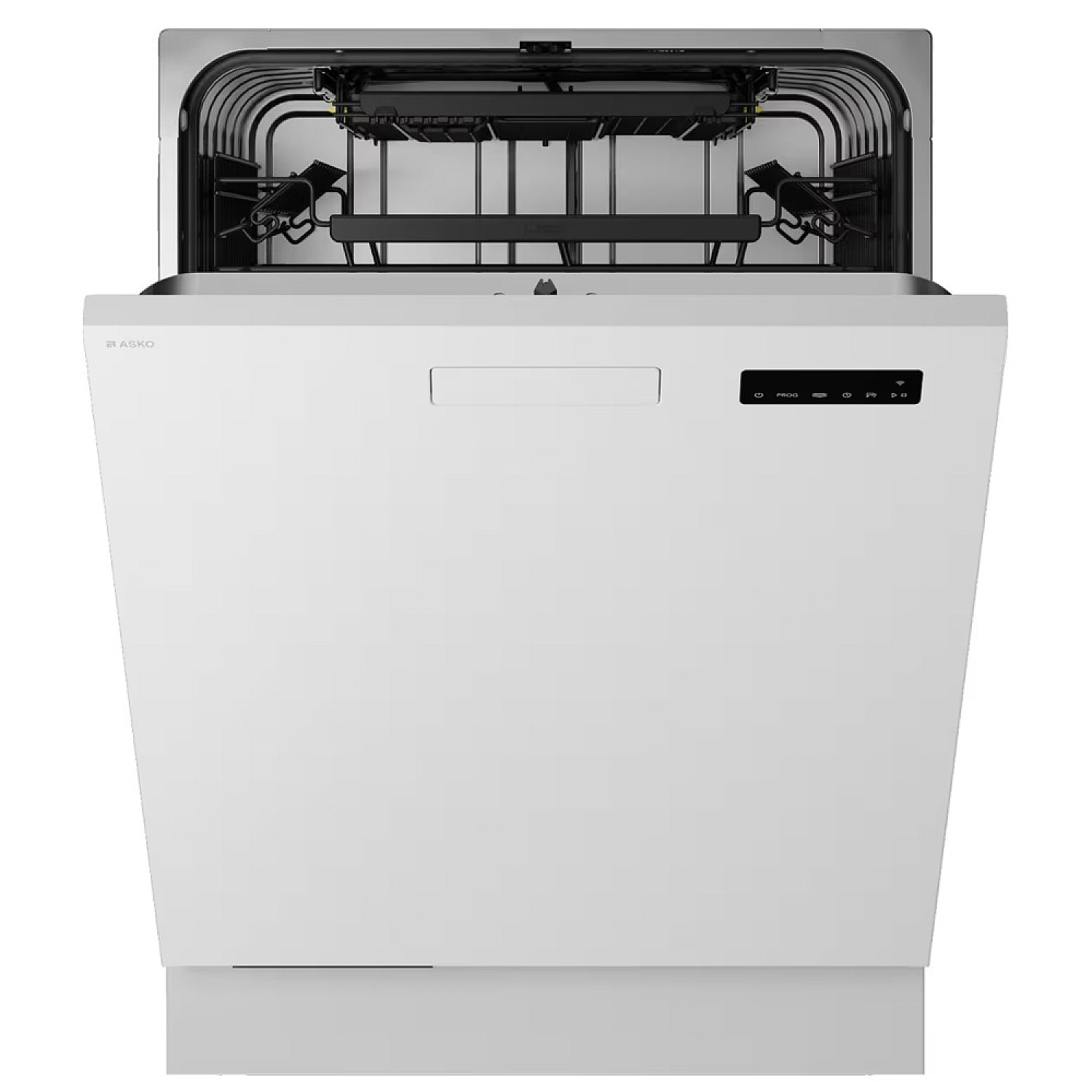 Asko diskmaskin dbi344ib.w - vit, xl med justerbara effektzone
