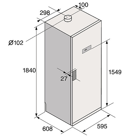 Asko - DC7784V.G - Superskonsam torkning, Svart