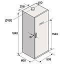 Asko - DC7784V.W - Vit, Ventilerat torkskåp