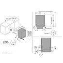 Asko - DSD8447A - Integrerad, Glidlucka & XL