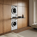 Asko - HI150W Sorteringshyllplan med strykbräda - Vit