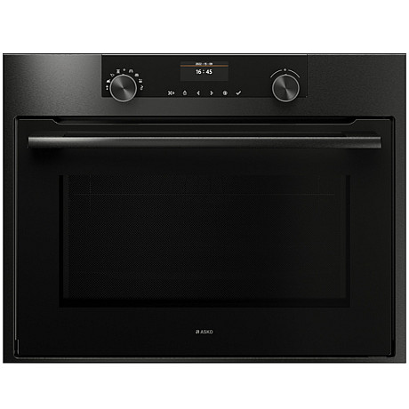 Asko - OP8664B- OCM8464B Black Steel - Pyrolysugn & TFT-display 2,9
