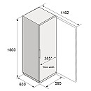 Asko - RFF286KNCS1 - Rostfri & NoFrost teknik