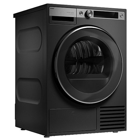 Asko - T709HUG - Svart, Värmepump, Skonsam klädvård med WIFI