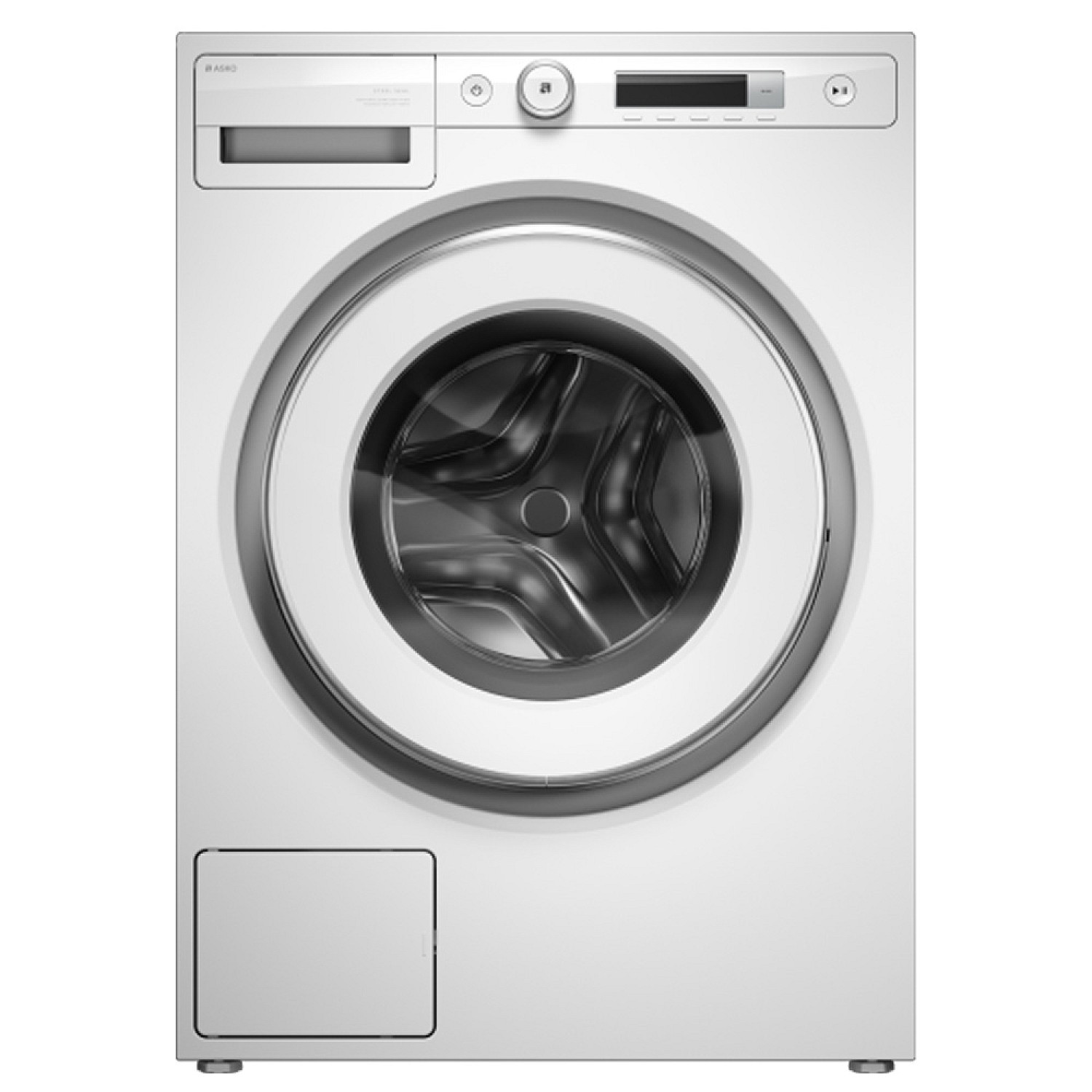 Asko frontmatad tv&auml;ttmaskin w3096cw - vit, &aring;ngfunktion & wifi