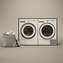 Asko - W3096CW - Vit, Ångfunktion & WIFI