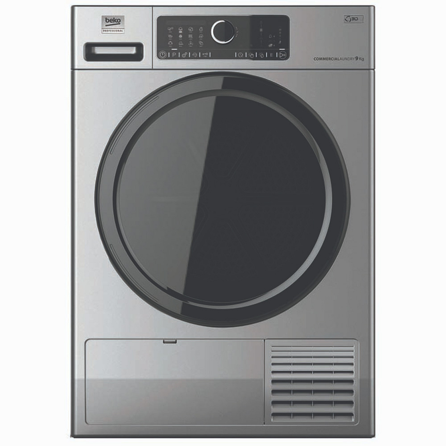 Beko professionell torktumlare awz 9hps/pro bp - rostfri, professionellt bruk med invertermotor