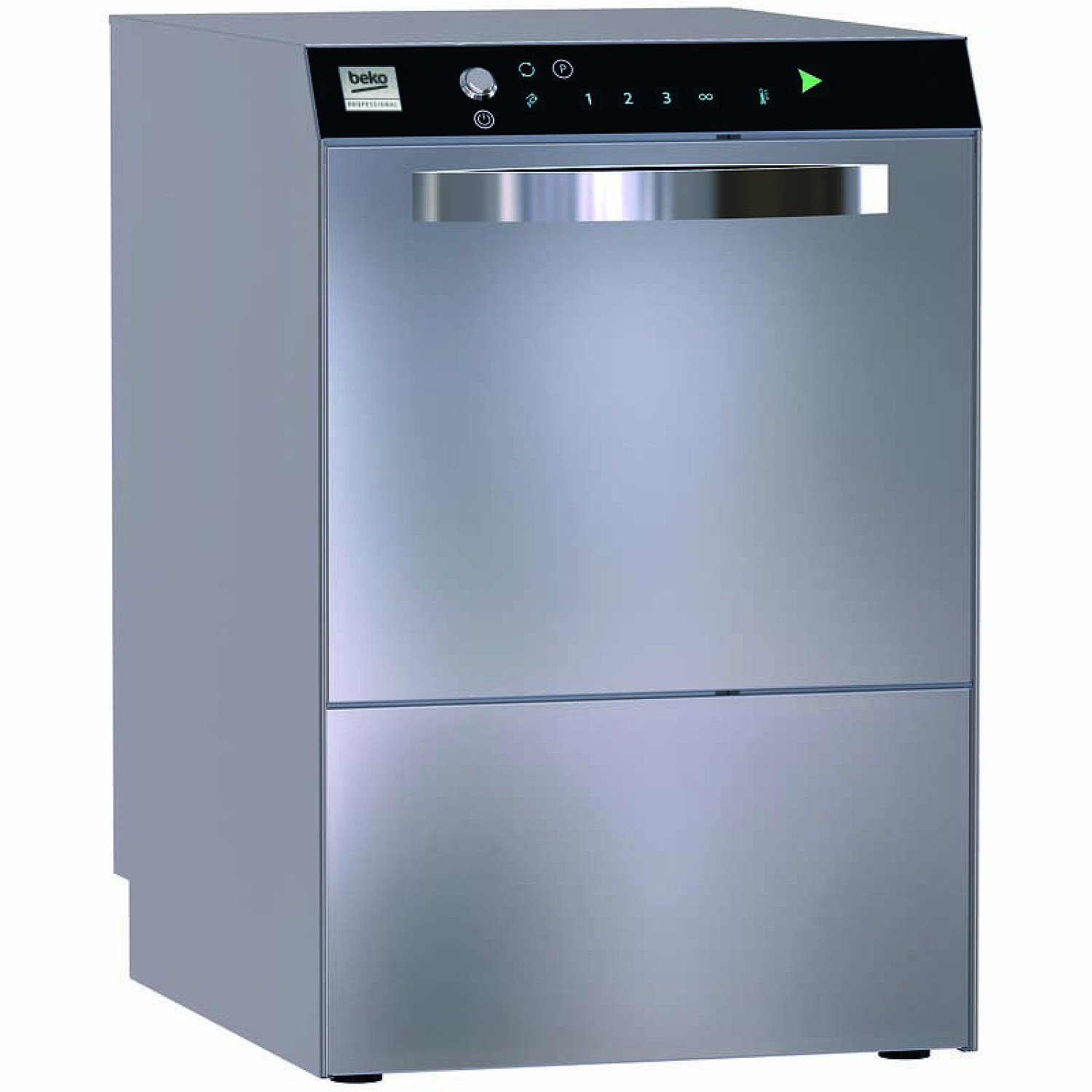 Beko frontdiskmaskin sdd 534u bp - professionell, rostfri
