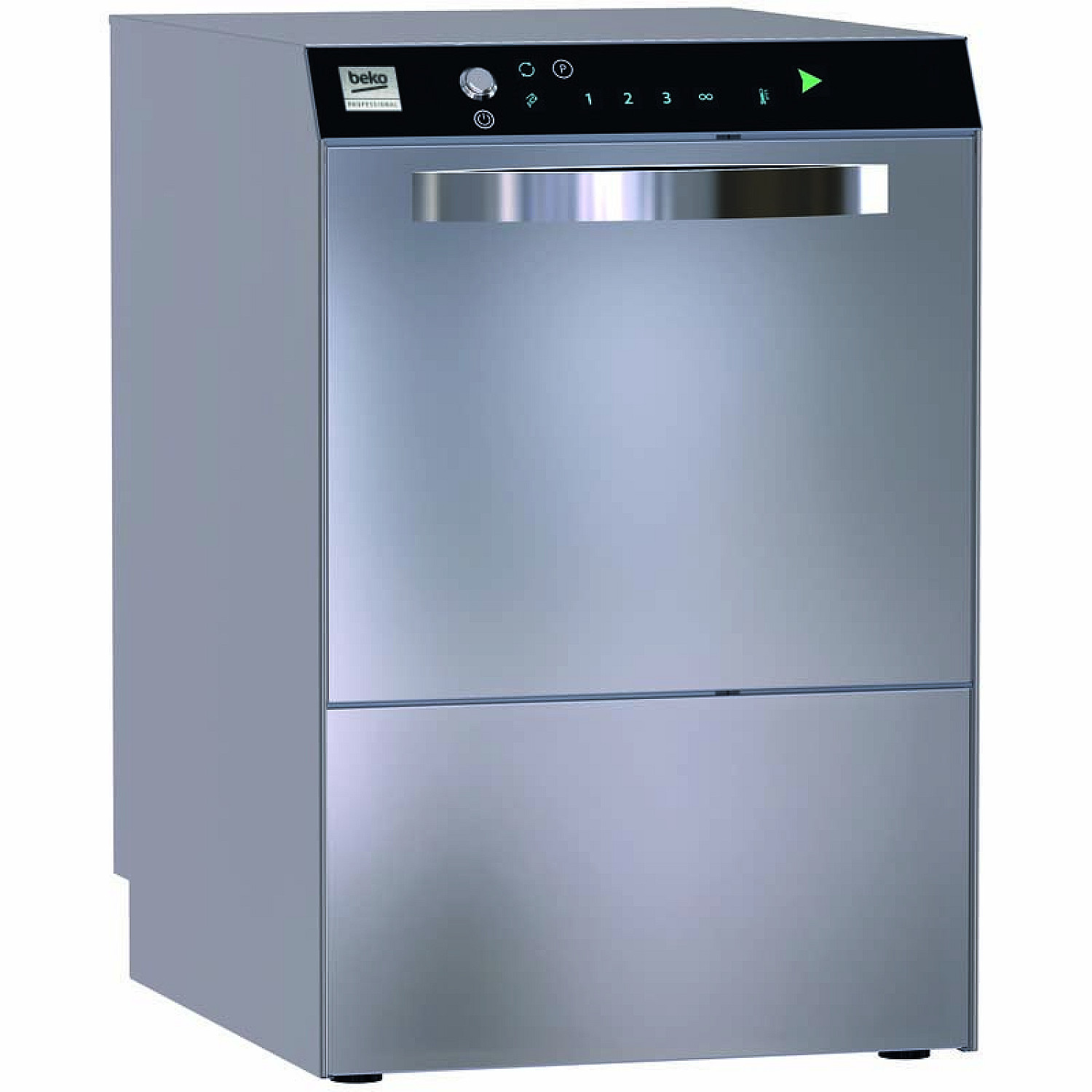 Beko frontdiskmaskin sdd 534us bp - professionell, rostfri