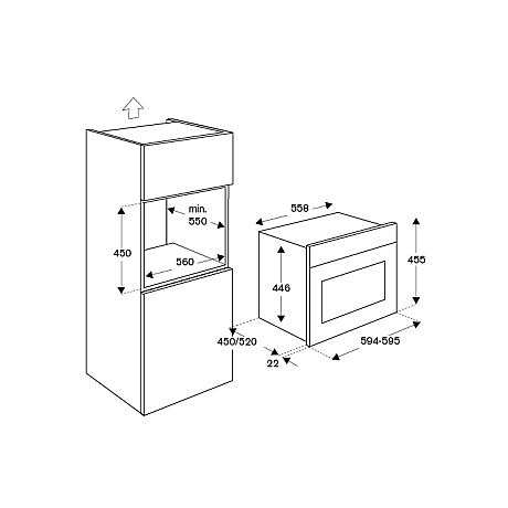 Bertazzoni - F457MODMWTZ - Modern serien