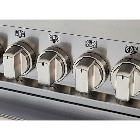 Bertazzoni - MAS95IENET, 90 cm, Stor ugn, Mattsvart, Master-serien