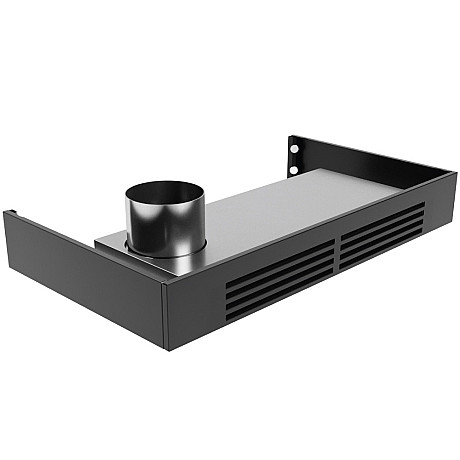 Bertazzoni - Kit med sockel & kolfilter för 94cm höjd på spisen, i mattsvart stål Bertazzoni - Kit med sockel & kolfilter för 94cm höjd på spisen, i mattsvart stål