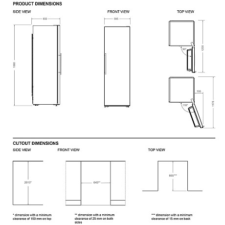 Bertazzoni - RLD60F4FXNC - utan handtag