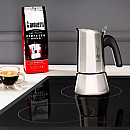 Bialetti - Venus induktionsmokapanna, 10 koppar