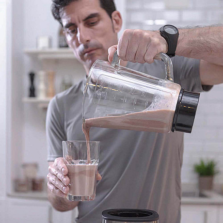 Black+Decker - ES9120020B Blender 1,5L 800W, Borstat stål