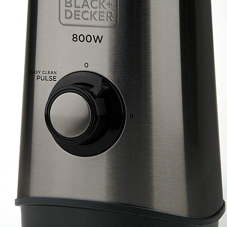 Black+Decker - ES9120020B Blender 1,5L 800W, Borstat stål