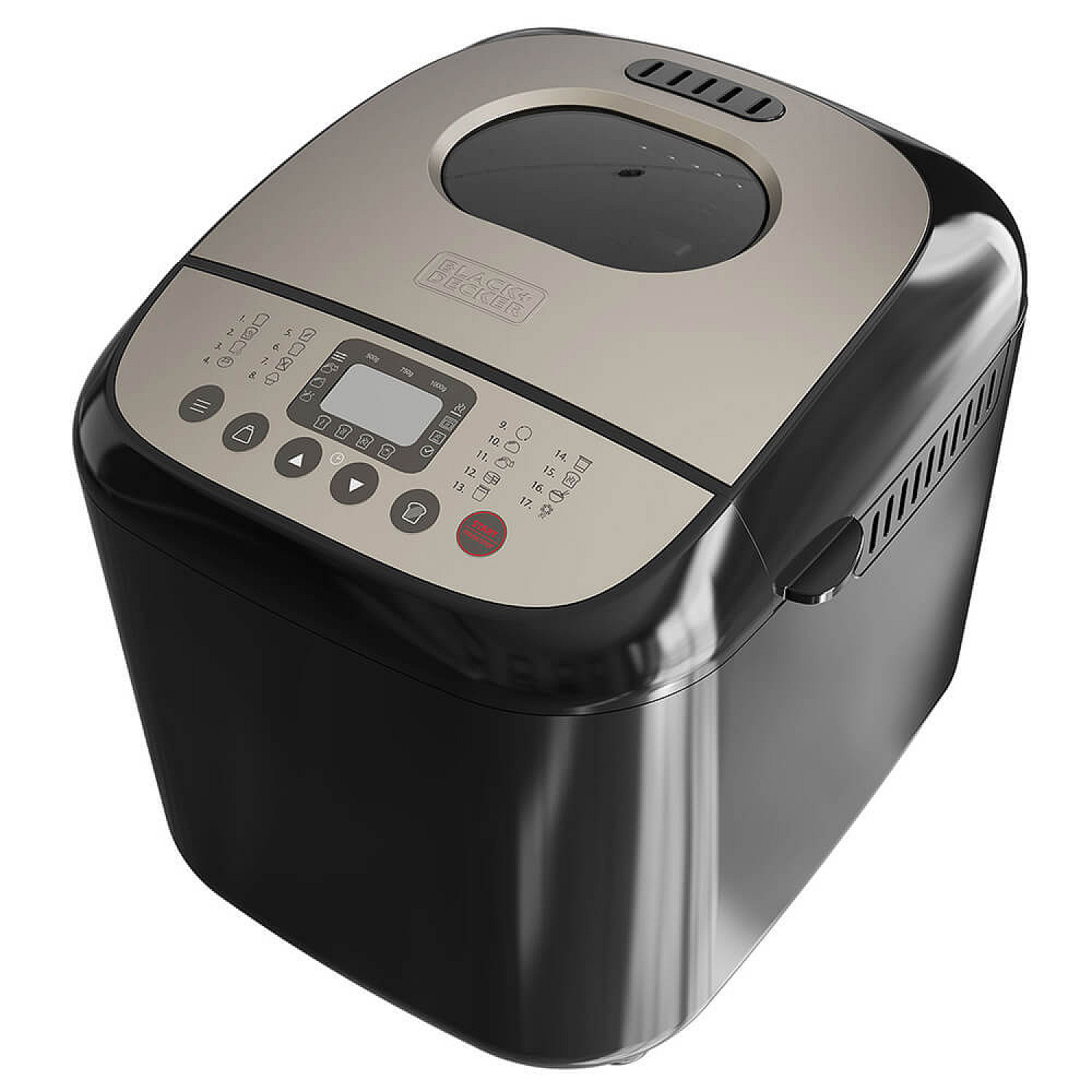 Black+decker bakmaskin bakmaskin 600w, svart