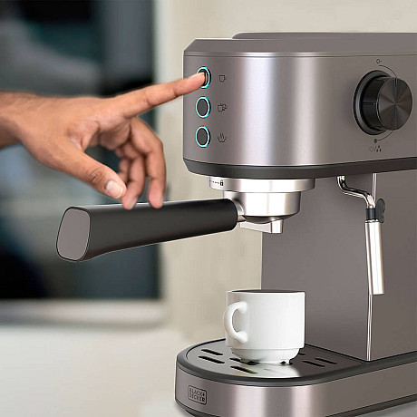 Black+Decker - ES9200090B Espressomaskin 20 Bar 1350W