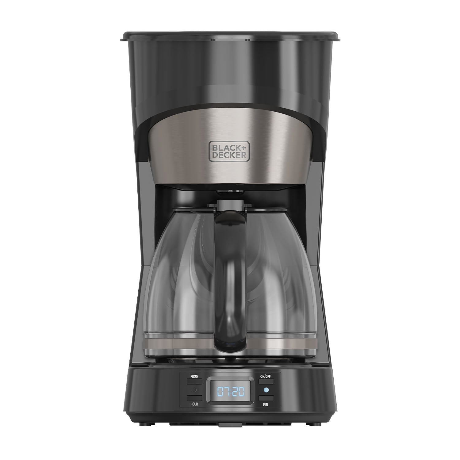 Black+decker kaffebryggare kaffebryggare lcd, 12 koppar