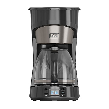 Black+Decker - ES9200120B Kaffebryggare LCD 12 Koppar