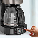 Black+Decker - ES9200120B Kaffebryggare LCD 12 Koppar