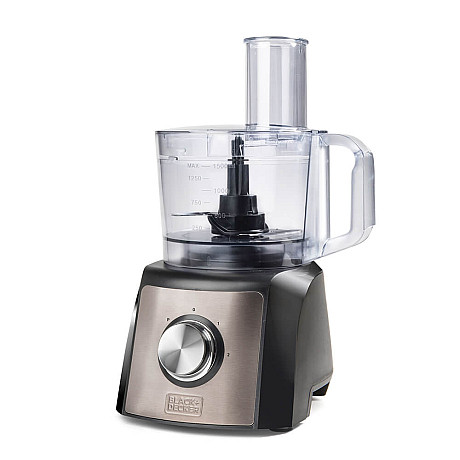 Black+Decker - ES9250050B Matberedare 1200W, Borstat stål
