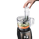 Black+Decker - ES9250050B Matberedare 1200W, Borstat stål