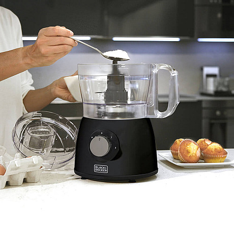 Black+Decker - ES9250080B Matberedare 600W, Svart