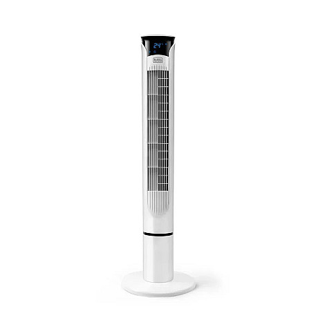 Black+Decker - Pelarfläkt Vit 102cm 45W