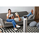 Black+Decker - Pelarfläkt Vit 102cm 45W