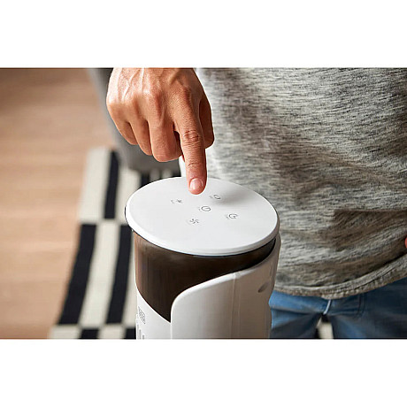 Black+Decker - Pelarfläkt Vit 102cm 45W