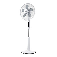 Black+Decker - Golvfläkt 5 Blad Vit 50W