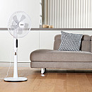 Black+Decker - Golvfläkt 5 Blad Vit 50W