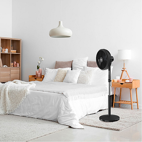 Black+Decker - Golvfläkt 5 Blad Svart 50W